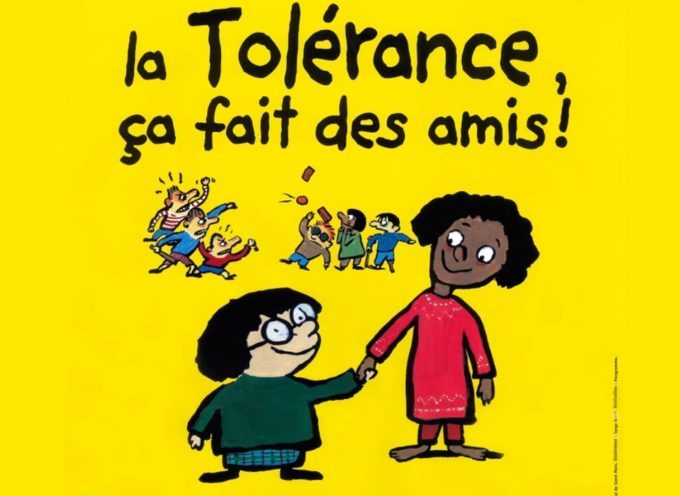 Lundi 16 novembre : journée Internationale de la tolérance