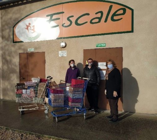 Réception des colis à Escale