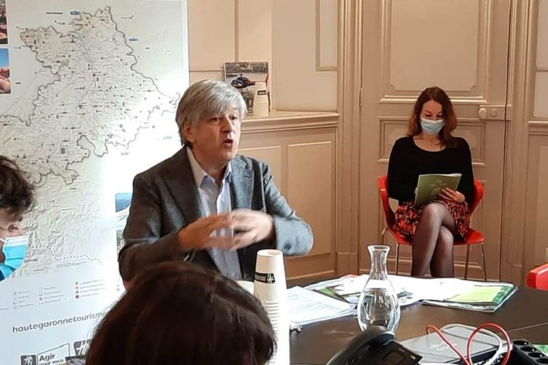 Didier Cujives présente la nouvelle stratégie de Haute-Garonne Tourisme