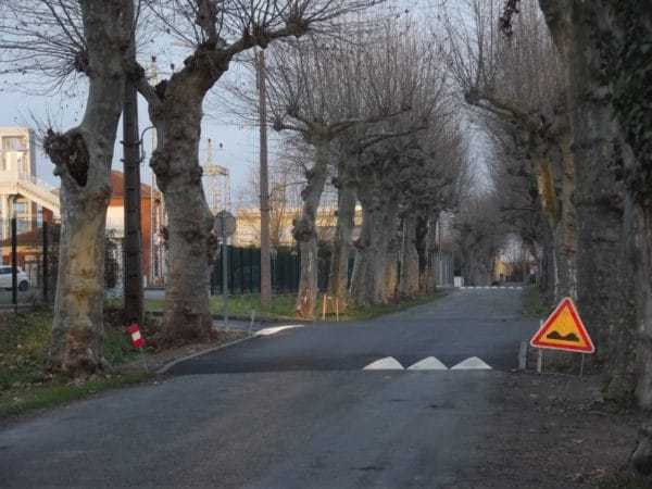 Carrefour de la rue Ernest Ronan