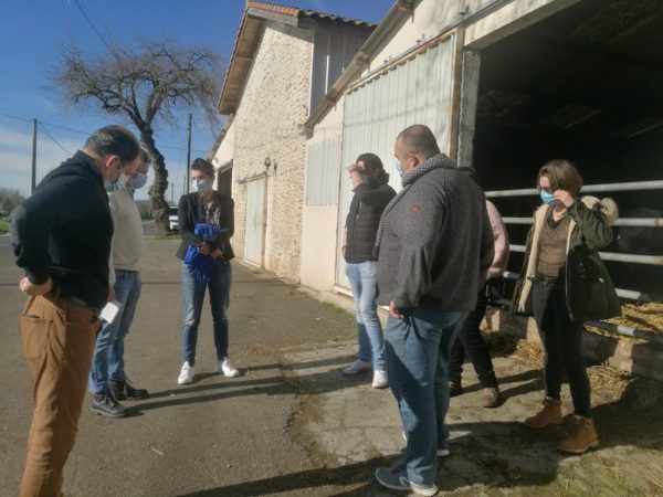 Visite de l'élevage