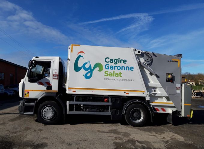 Cagire Garonne Salat : report de la tournée de collecte des ordures ménagères
