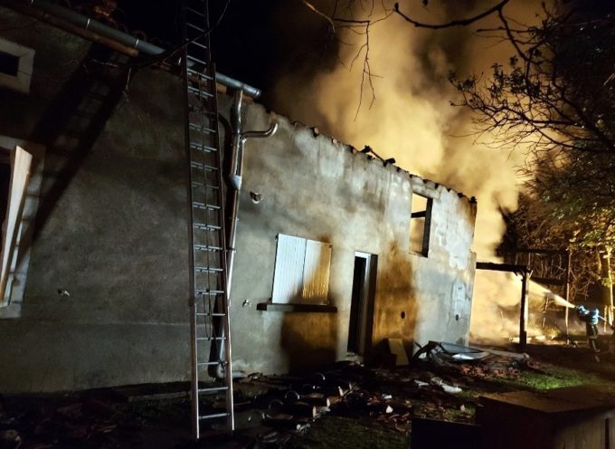Huos  : Violent incendie rue du Bie