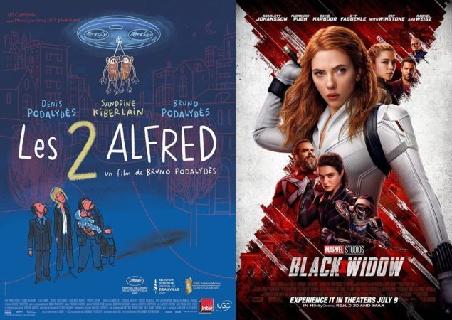 Au Ciné Lumière de Boulogne, Black Widow et Les 2 Alfred cette semaine.