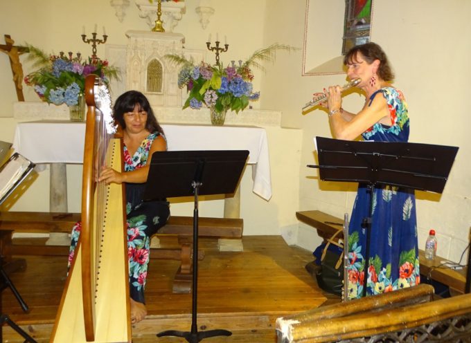 Larroque : Concert pour flûtes et harpes dimanche 14 novembre
