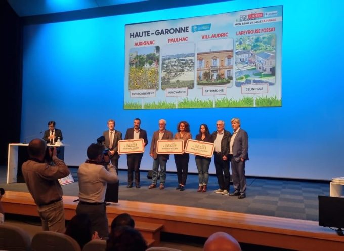 Aurignac : 1er prix Environnement du concours Dépêche “Mon beau village”
