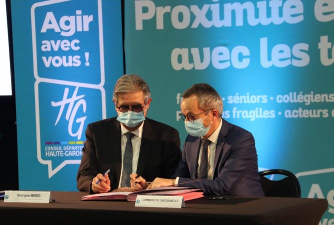 Le maire de Cintegabelle a signé