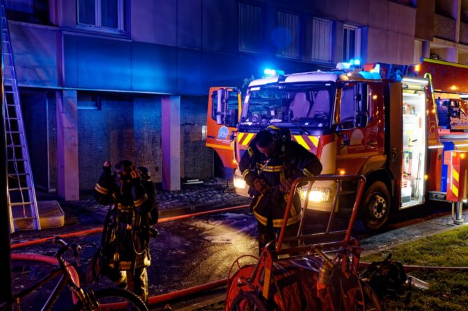 Pendant l'intervention