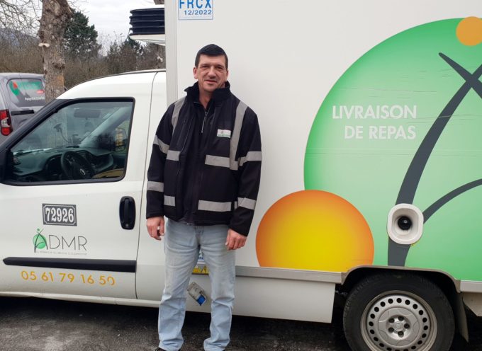 Montréjeau / Comminges : Le camion frigorifique ADMR sur les routes du Comminges