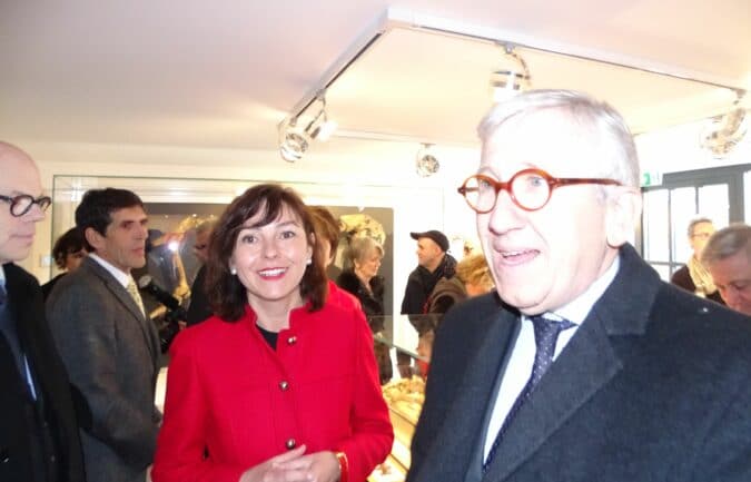 Carole Delga et de nombreuses personnalités ont assisté en janvier 2020 à l'inauguration du Musée archéologique de Montmaurin
