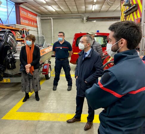 Un échange constructif avec les pompiers de Rieux