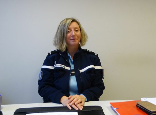 Audrey B, adjudant-chef à la communauté de brigades de Gendarmerie de Boulogne-L'isle en Dodon-Aurignac, est experte et référente Violences intrafamiliales.