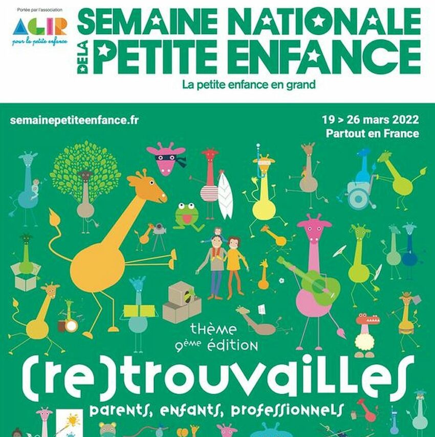 Une semaine dédiée à la petite enfance jusqu'au 26 mars partout en France.