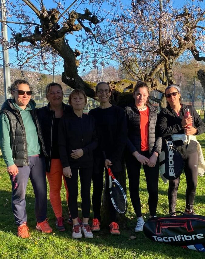 Une très belle performance samedi 26 février pour les tenniswomen de l'Entente des 3 châteaux avec 4 victoires.