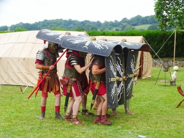 10è Journées gallo romaines à la Villa antique de Montmaurin les 4, 5 et 6 juin 2022 (la tortue).