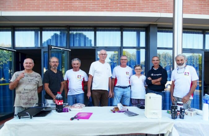 L'équipe du club de cyclotourisme Boulonnais a organisé une sympathique concentration de cyclistes dimanche 24 juillet, à la place de la traditionnelle Randonnée des Coteaux, remise à l'an prochain.