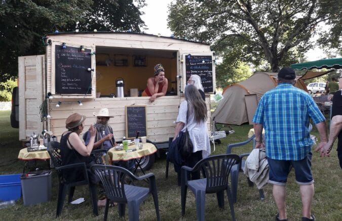 Des food-trucks pour les gourmands au Festival Live Music de Larroque.