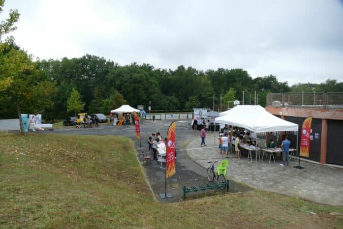 Installation au Bois de Castres