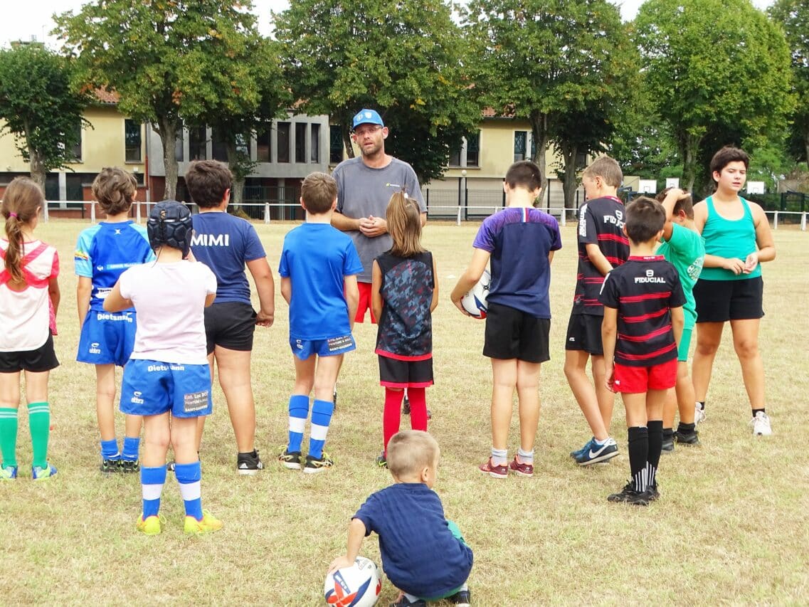 A Boulogne-sur Gesse, l'Ecole de rugby du SSGLB a repris les séances d'entraînement mercredi 31 août.