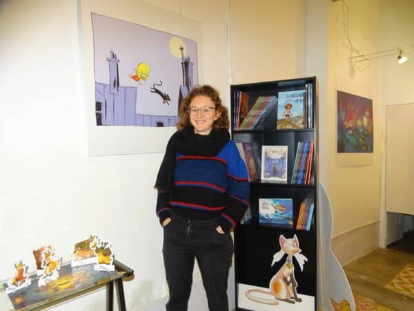 La BD jeunesse des éditions La Gouttière, à voir et à acheter Dans le Buisson, à Aurignac (Naomie Rousson).