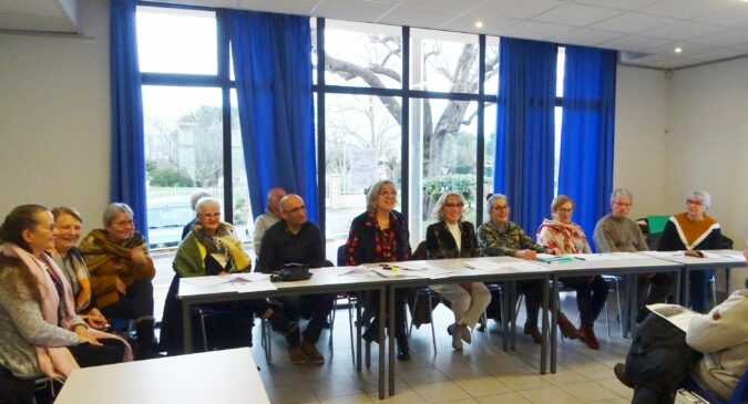 une partie du conseil d'administration de la Virée des As.