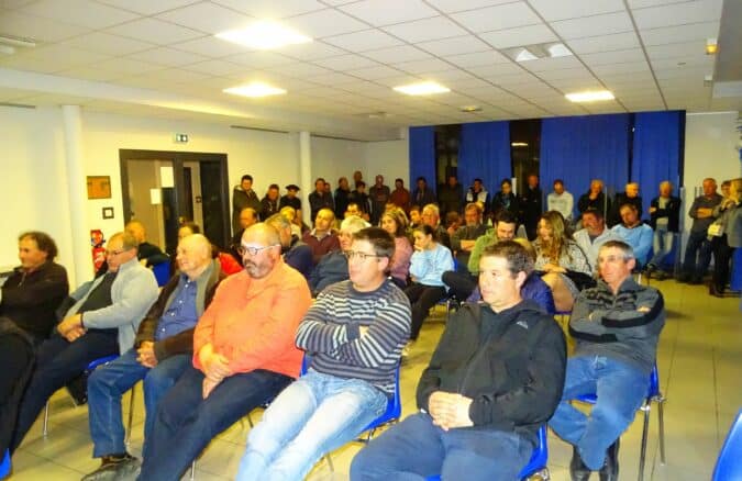 Salle comble pour le bilan des Journées du Boulonnais, le 24 mars 23.