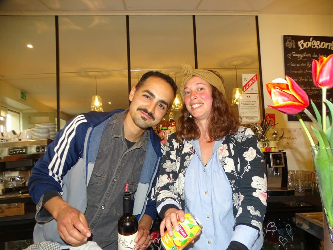 Youssef et Emilie, un an déjà aux manettes de l'auberge Lou Cémaloun à Montmaurin.