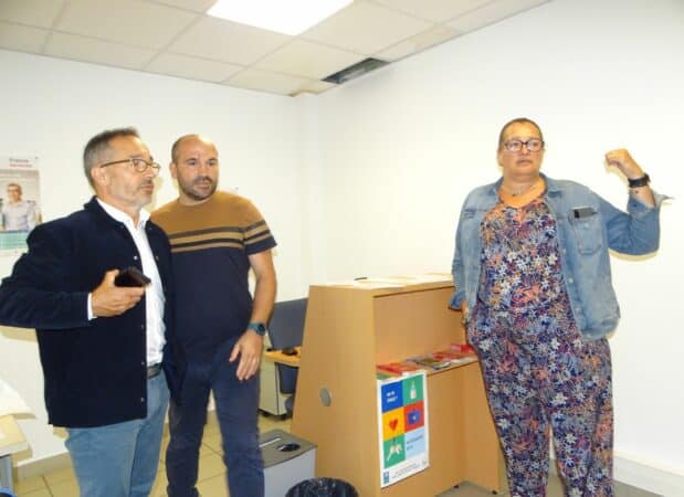 Présentation officielle de la permanence de la MSA à la maison France Services de l'Isle en Dodon.(visite des bureaux France Services)