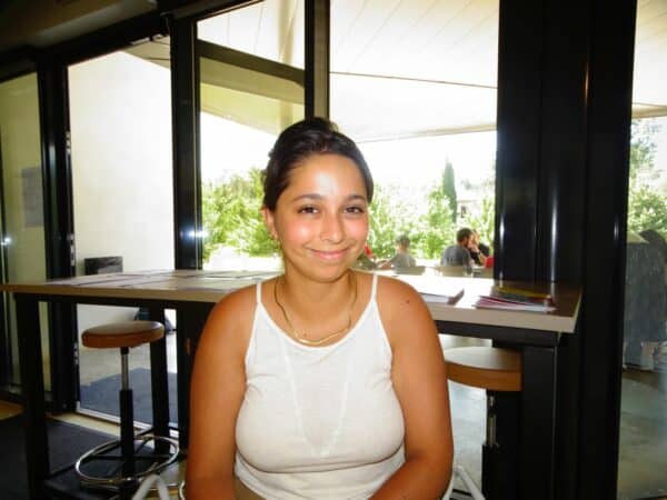 Dans l'équipe d'étudiants en archéologie de l'équipe d'Amélie Vialet, Utpala Rousselot.