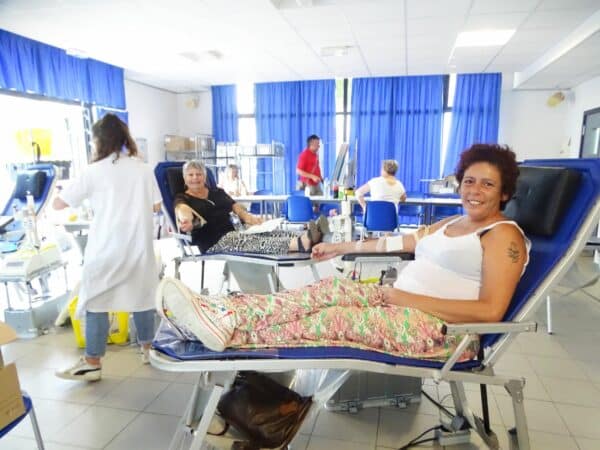 La collecte de sang à Boulogne sur Gesse. Le don du sang est un geste solidaire et généreux, qui sauve des vies.