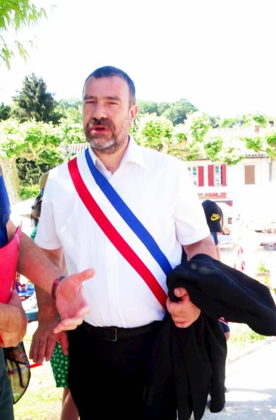 Le maire d'Aurignac Jean-Michel Loségo et les fêtes de la Saint-Pierre.