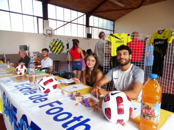 Un magnifique succès pour le Forum des associations à Boulogne samedi 9 septembre (ici l'école de foot Save-Gesse)