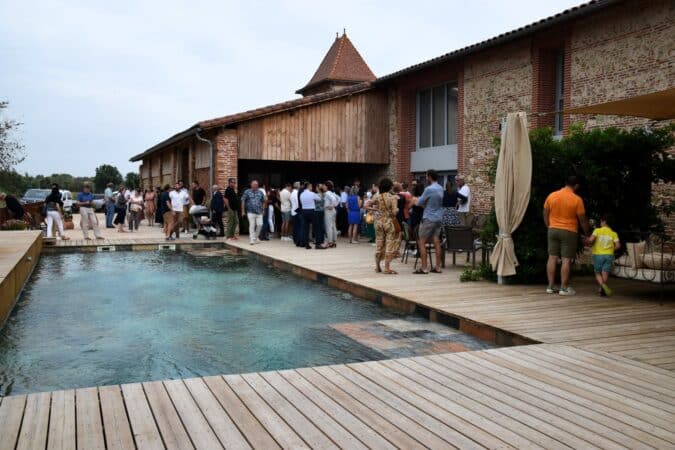 Réception très conviviale