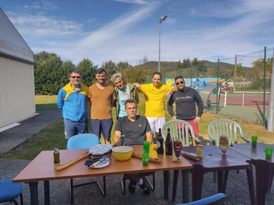 Le Magnoac Tennis club aborde avec énergie et détermination la nouvelle saison des compétitions (ici l'équipe Messieurs en déplacement à St Martory).