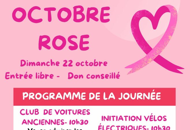 Des animations festives pour la bonne cause, réservez la date du 22 octobre à Saint Blancard.