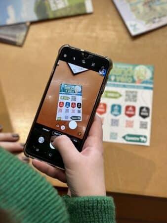 l’Office de tourisme Cagire Garonne Salat a confectionné des autocollants « Randos-Vélo »