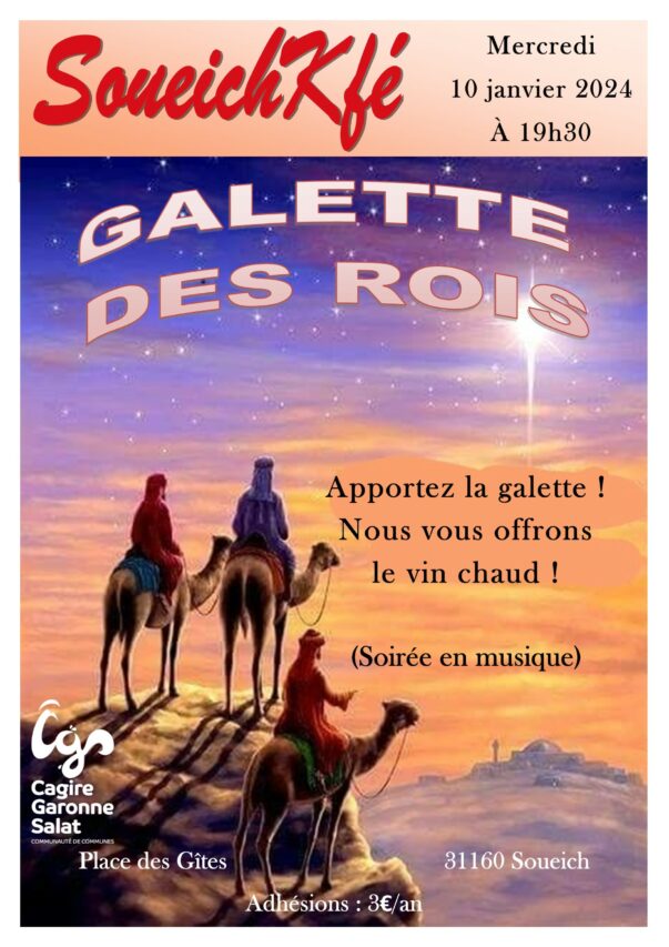 Galette des Rois au SoueichKfé le 10 janvier