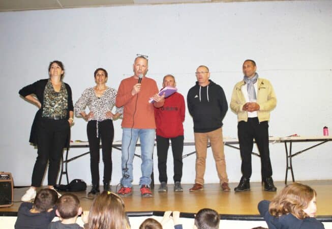 Une soirée de remise des récompenses à Blajan pour les jeunes skieurs, avec le Regroupement des Parents d'élèves du Boulonnais.