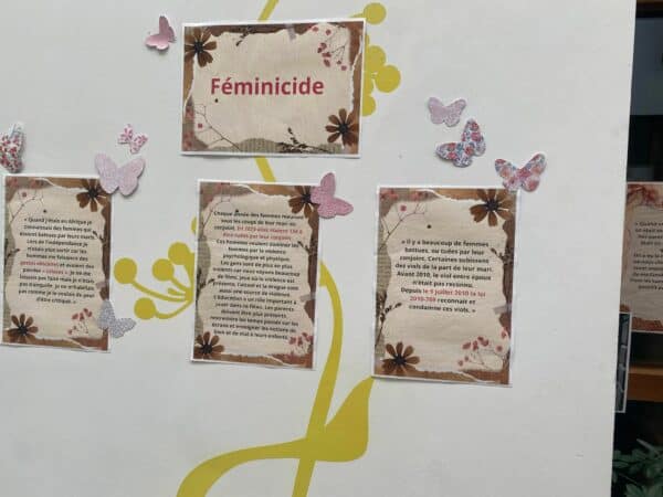 Magnifique expo réalisée par les résidentes de l'Ehpad de Boulogne pour la fête des Femmes.