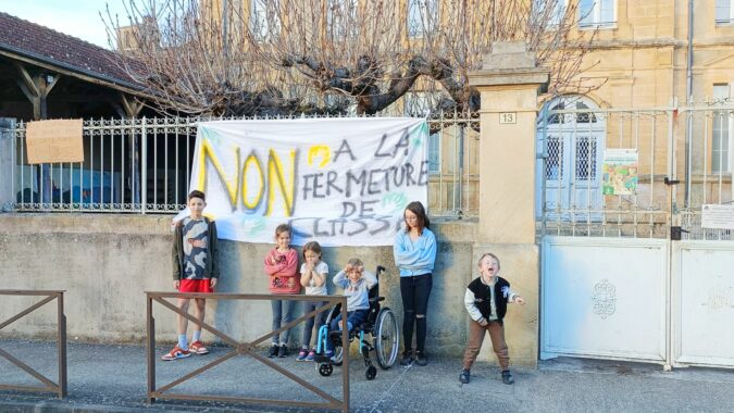 Une classe risque de fermer à la rentrée, la lutte s'organise.