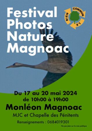 Clichés exceptionnels de la nature sur le vif avec le Festival photo Nature du Magnoac, à Monléon. Réservez la date.