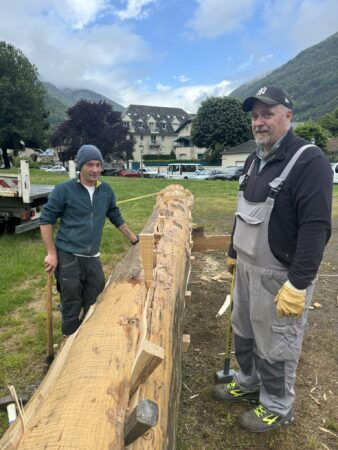 Le brandon "Halhar" de Luchon