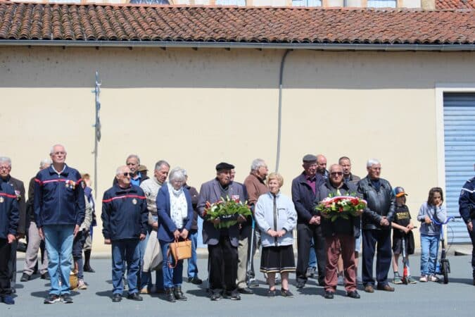 La cérémonie du 8 mai 45 à Boulogne.