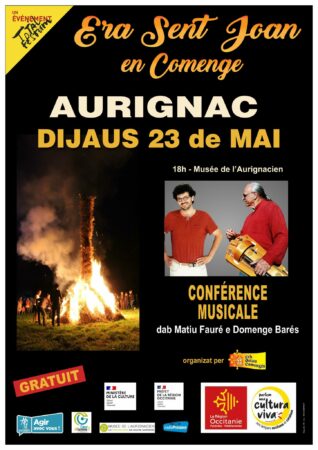 Une conférence en musique pour le Festival Total Festum au musée de l'Aurignacien.