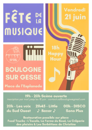 Une soirée à ne pas manquer pour fêter la musique à Boulogne.