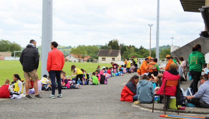 Près de 150 écoliers et leurs encadrants à la journée des scolaire organisée par l'Avenir du Rugby Boulonnais.