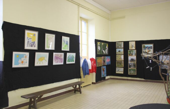 Une magnifique exposition d'artistes locaux prenait sa place au cœur de la Fête des Possibles de l'Isle en Dodon.