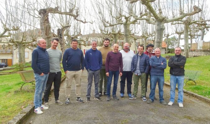 Les éleveurs du canton boulonnais porteurs du projet Méthaboul', méthaniseur qui sera relié à ERDF dans plusieurs communes, dont Aurignac.
