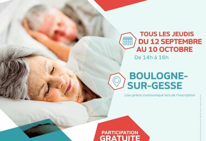 Pour les plus de 60 ans, des ateliers gratuits sur le sommeil à Boulogne.