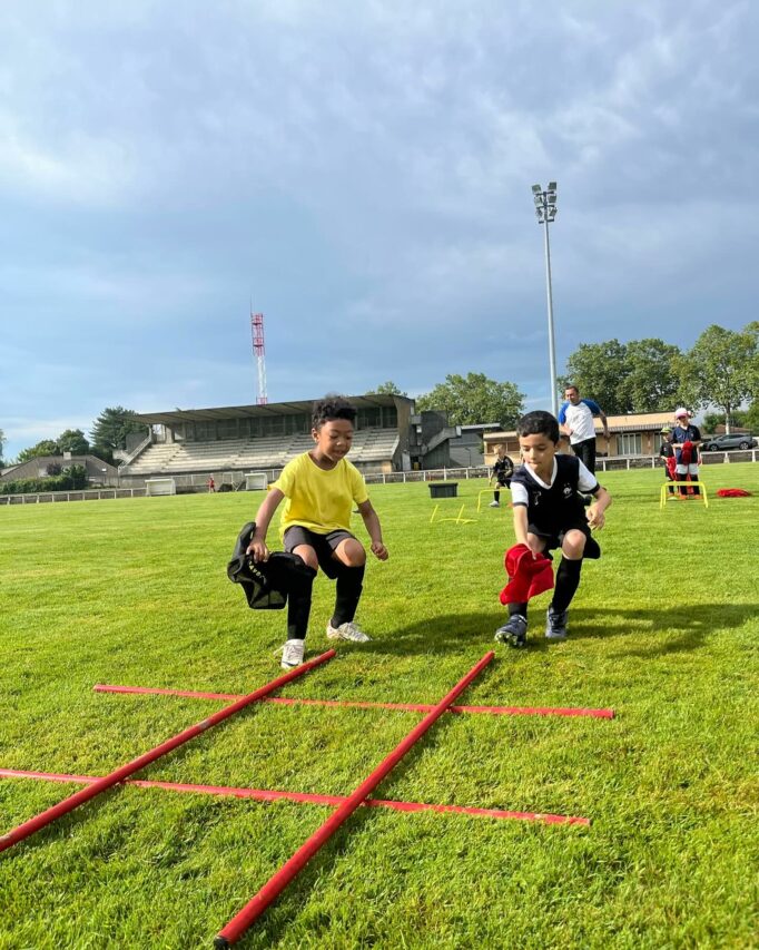 Une superbe semaine de stage à l'école de foot Save-Gesse.